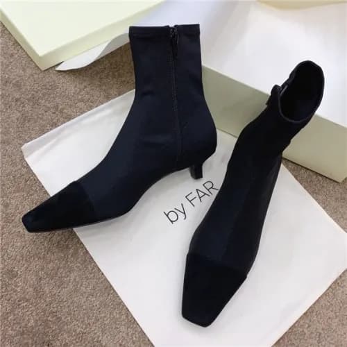 By Far 2020 Women's Leather Ankle Boots - 바이파 … - 1