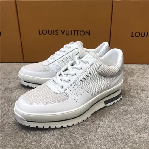 Louis Vuitton 2020 Men's Leather Sneakers - 루이… - 1