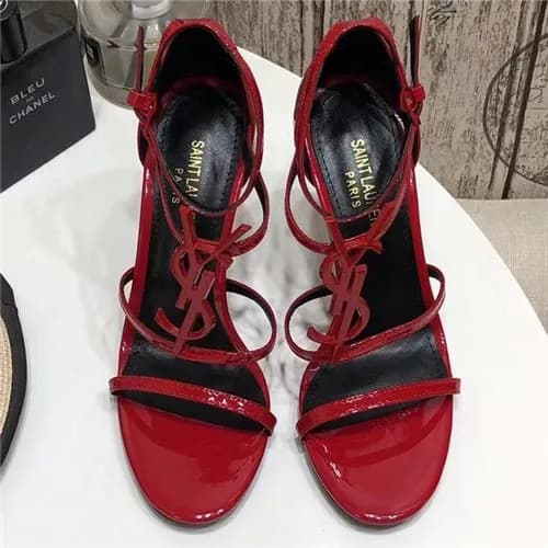 Saint Laurent 2021 Women's Leather High Heel S… - 1