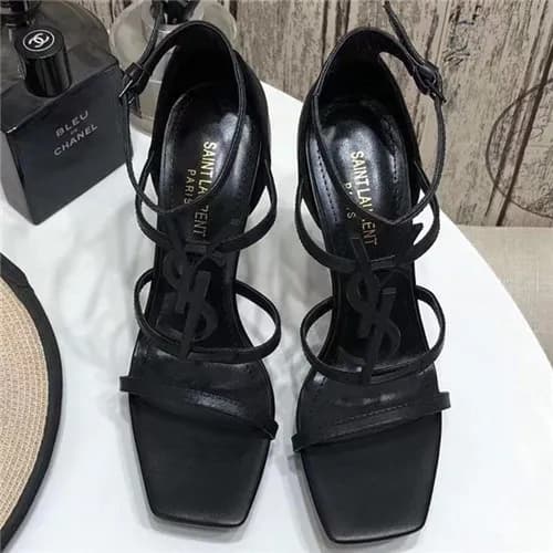 Saint Laurent 2021 Women's Leather High Heel S… - 1