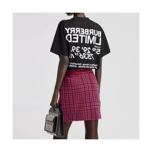 Burberry Mm/Wm Logo Cotton Short Sleeved Tshirts -… - 1