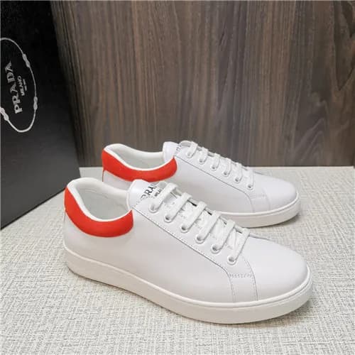 Prada 2021 Men's Leather Sneakers - 프라다 2021 남… - 1