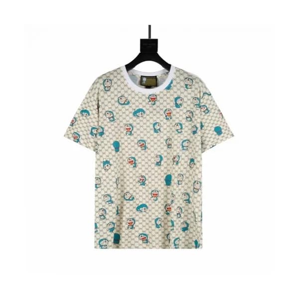 Gucci Mm/Wm Logo Short Sleeved Tshirts Ivory - 구찌… - 1