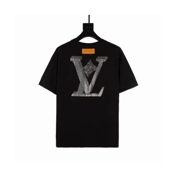 [유니크]Louis vuitton Mm/Wm Logo Short Sleeved Tshir… - 1