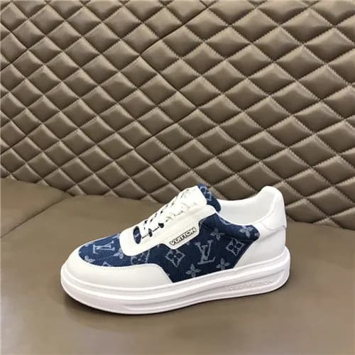 Louis Vuitton 2021 Men's Leather Sneakers,LOUS… - 1