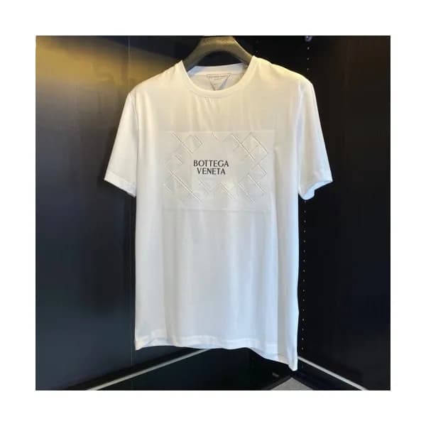 Bottega Veneta Mens Business Short-sleeved Tshirt… - 1