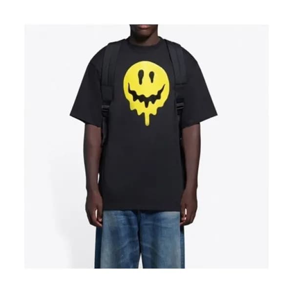 Balenciaga Mm/Wm Logo Cotton Short Sleeved Tshirt… - 1