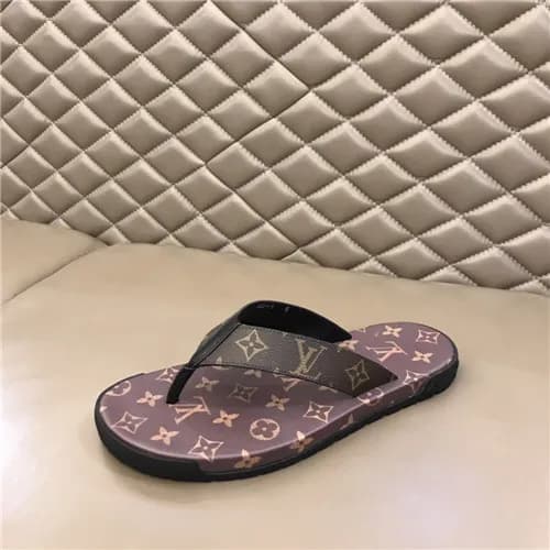 Louis Vuitton 2021 Men's Leather SlipperLOUS2… - 1