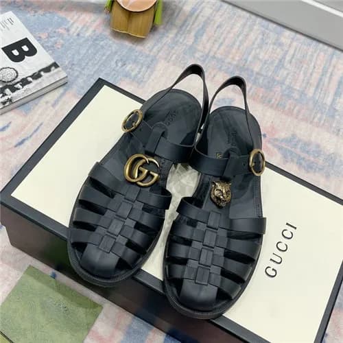 Gucci 2021 Women's Leather Sandal,GUCS1620 - 구… - 1