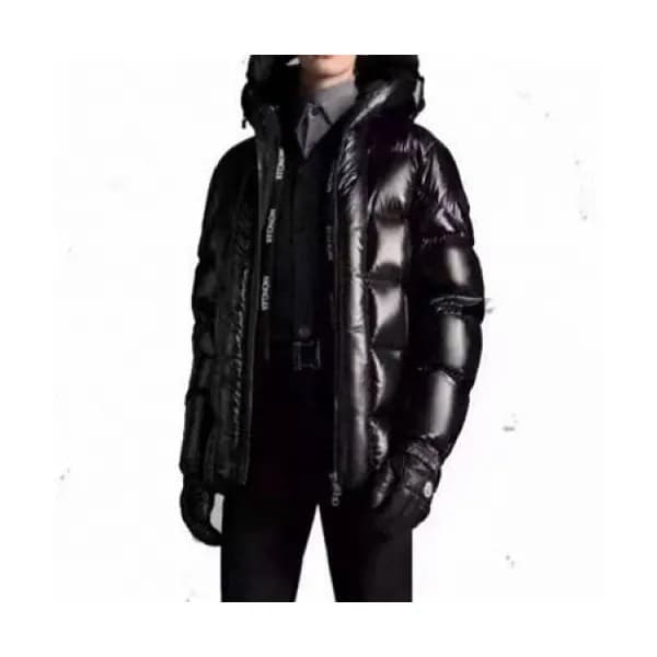 Moncler Mm/Wm Patch Logo Modern Down Padding Blac… - 1