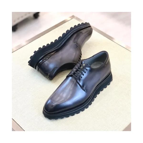 루이비통 남성 비지니스 레더 옥스퍼드 Size(240 - 270) 블루 - Louis v… - 1