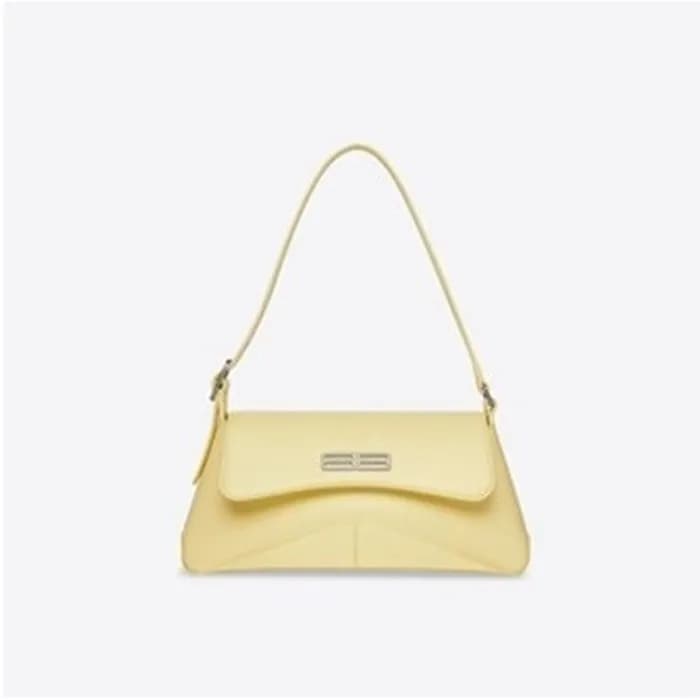 발렌시아가 여성 시그니처 옐로우 숄더백 - Womens Yellow Shoulder Bag… - 1