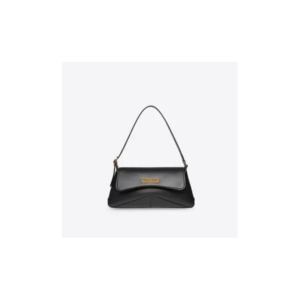 발렌시아가 여성 시그니처 블랙 숄더백 - Womens Black Shoulder Bag -… - 1