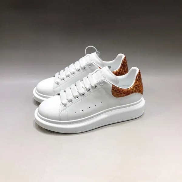 알렉산더맥퀸 남/녀 카멜탭 스니커즈 - Unisex Camel Sneakers - alx0… - 1
