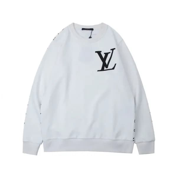 루이비통 남성 모던 화이트 맨투맨 - Mens White Tshirts - lou05074… - 1