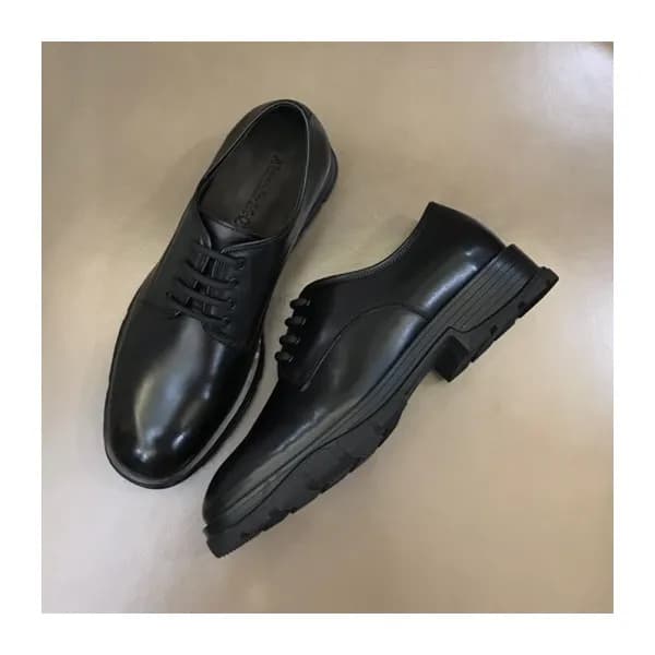 알렉산더맥퀸 남성 클래식 블랙 옥스퍼드 - Mens Black Oxford - alx018… - 1