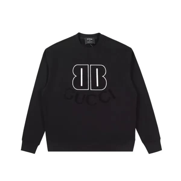 구찌 남성 캐쥬얼 블랙 맨투맨 - Gucci Mens Black Tshirts - Guc0… - 1