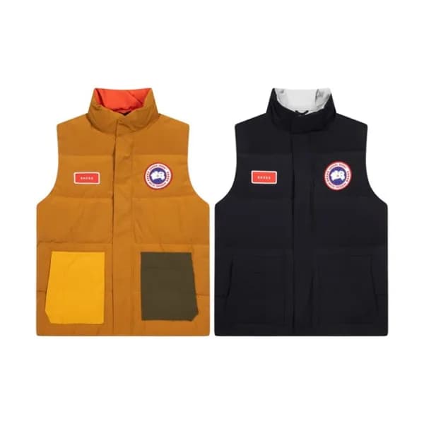 캐나다구스 남성 블랙 덕다운 베스트 - CanadaGoose Mens Black Vest … - 1