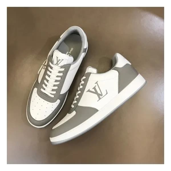루이비통 남성 그레이 스니커즈 - Louis vuitton Mens Gray Sneaker… - 1