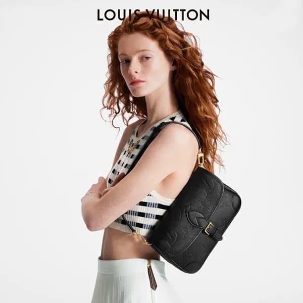 루이비통 여성 블랙 숄더백 - Louis vuitton Womens Black Should… - 1