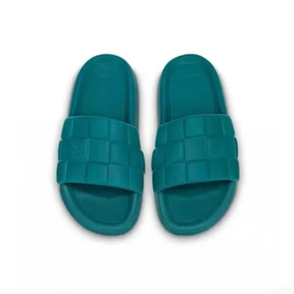 루이비통 남/녀 그린 슬리퍼 - Louis vuitton Unisex Green Slipp… - 1