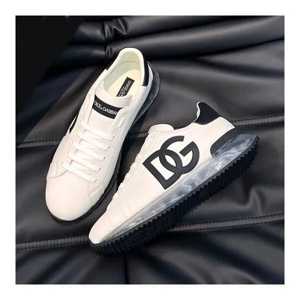 돌체앤가바나 남성 블랙 스니커즈 - Dolc&Gabbana Mens Black Sneake… - 1