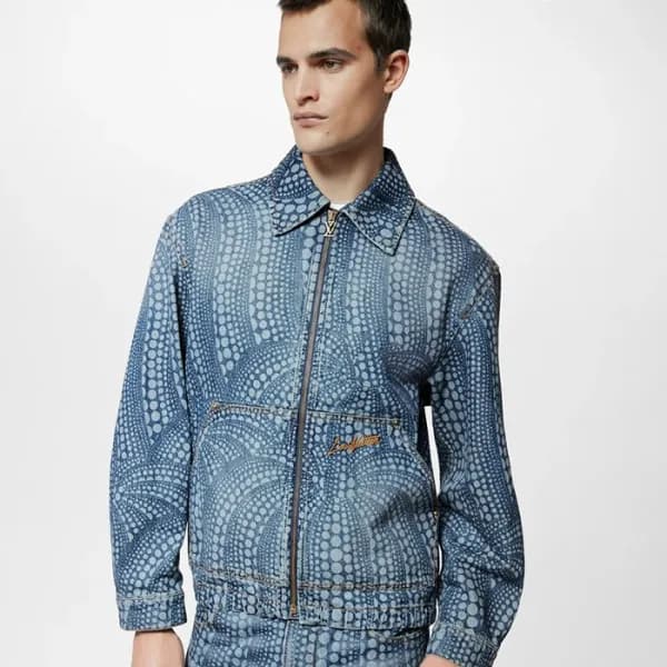 루이비통 남성 캐쥬얼 블루 자켓 - Louis vuitton Mens Blue Jacket… - 1