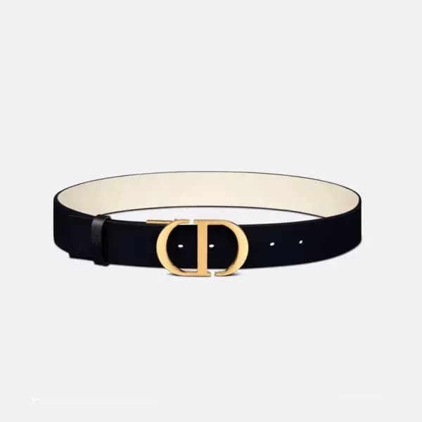 디올 여성 블랙 몽테뉴 벨트 - Dior Womens Black Belts - di479x - 1