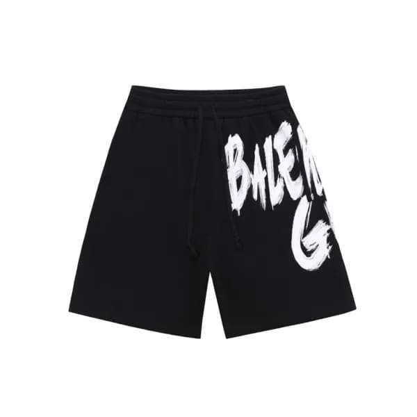 발렌시아가 남성 블랙 반바지 - Balenciaga Mens Black Half-pants… - 1