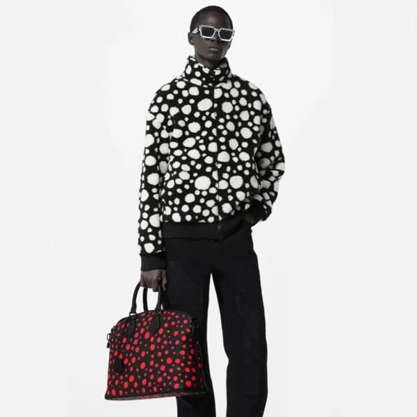 루이비통 남성 레드 토트백 - Louis vuitton Mens Red Tote Bag -… - 1