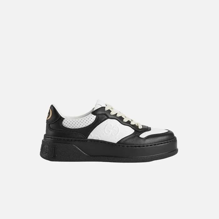 구찌 남/녀 GG 엠보스 스니커즈 【매장-150만원대】 - Gucci Unisex Blac… - 1