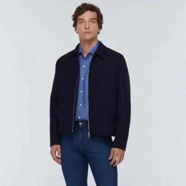 로로피아나 남성 네이비 자켓 - Loro Piana Mens Navy Jackets - l… - 1