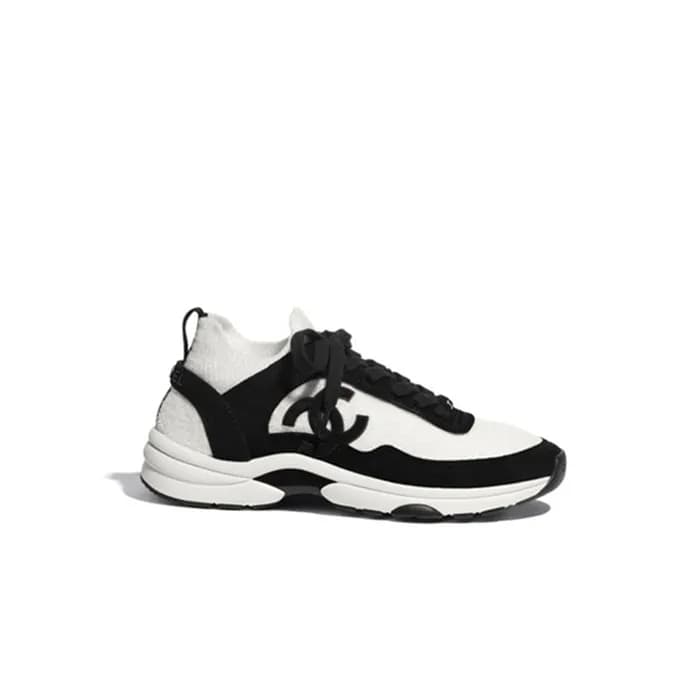 샤넬 여성 니트 스니커즈 【매장-270만원대】 - Chanel Womens White Sn… - 1