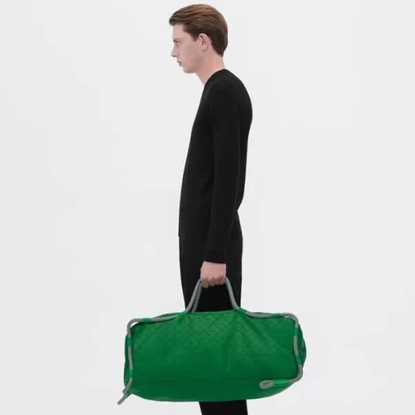보테가베네타 남성 그린 키폴 - Bottega Veneta Mens Green Keepal… - 1