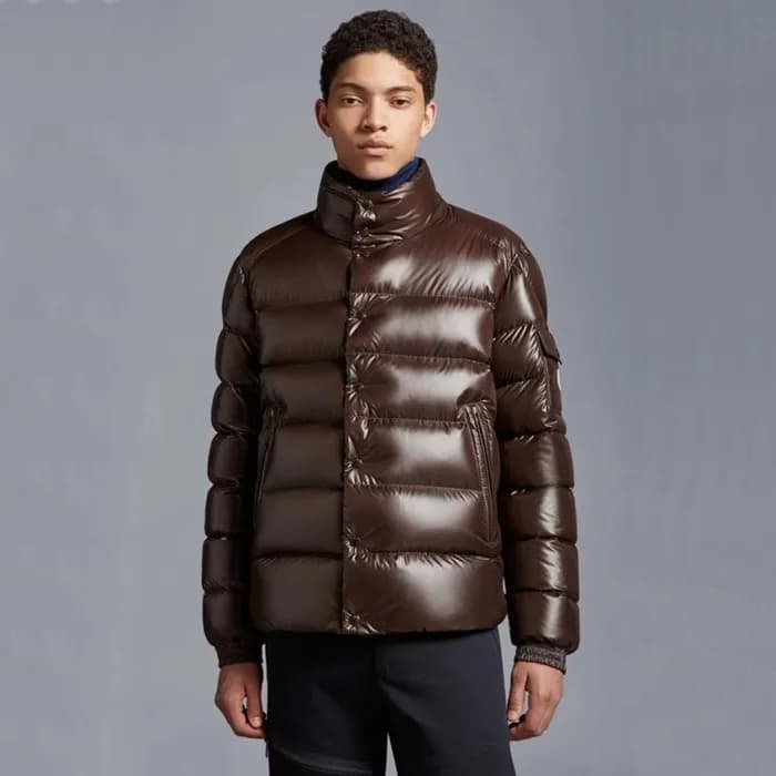 몽클레어 남성 덕다운 브라운 패딩 - Moncler Mens Brown Padding - … - 1