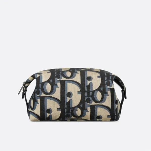 디올 남성 오블리크 파우치 - Dior Mens Oblique Pouch - dib442x
