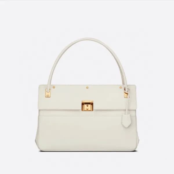 디올 여성 화이트 토트백 - Dior Womens White Tote Bag - dib59… - 1