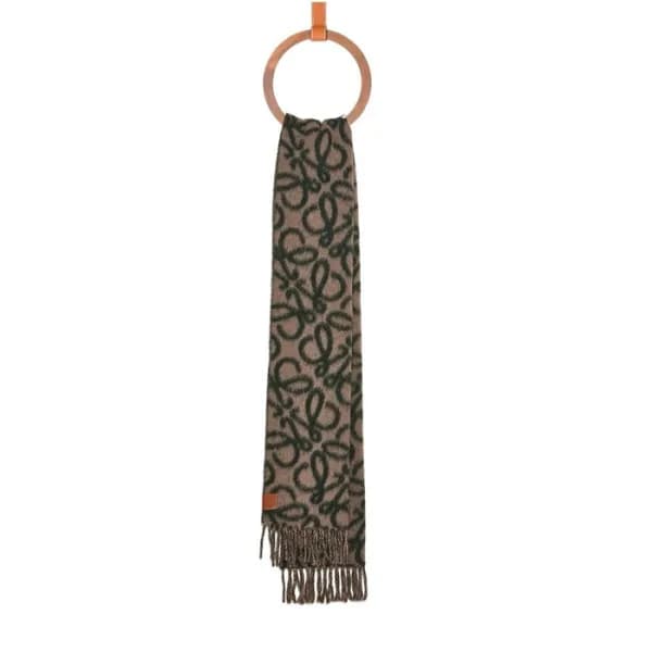 로에베 여성 블랙 머플러 - Loewe Womens Black Muffler - acc16… - 1