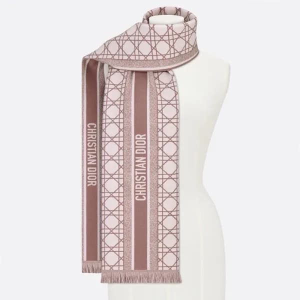 디올 여성 핑크 머플러 - Dior Womens Pink Muffler - acc1767x - 1