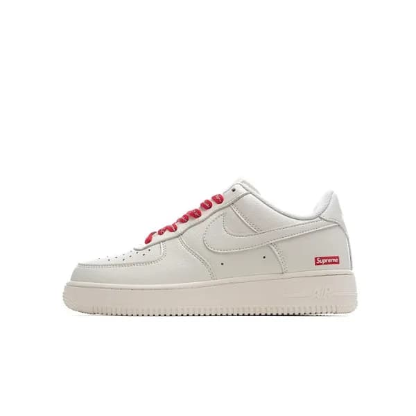 나이키 남/녀 화이트 스니커즈 - Nike Air Force 1 Unisex Sneaker… - 1