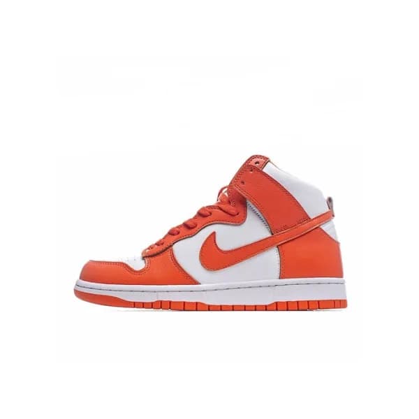 나이키 남/녀 오렌지 하이탑 스니커즈 - Nike Dunk High Unisex Sneak… - 1