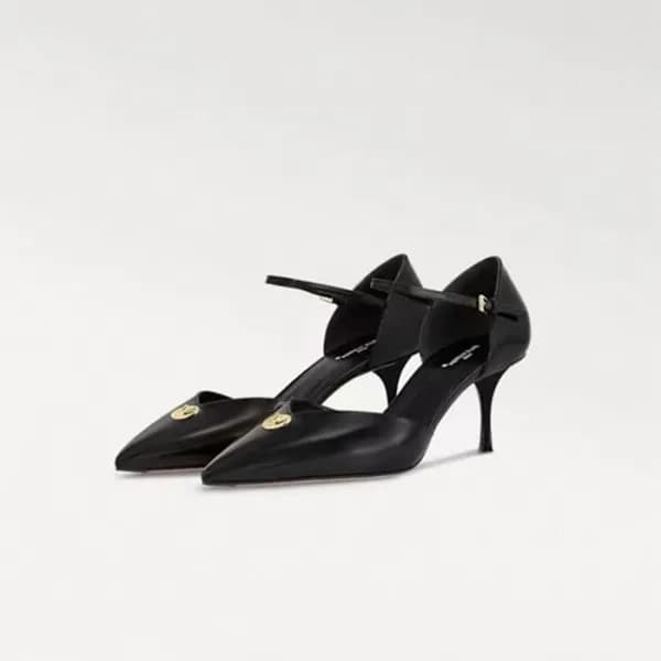루이비통 여성 블랙 펌프스 - Louis vuitton Womens Black Pumps … - 1