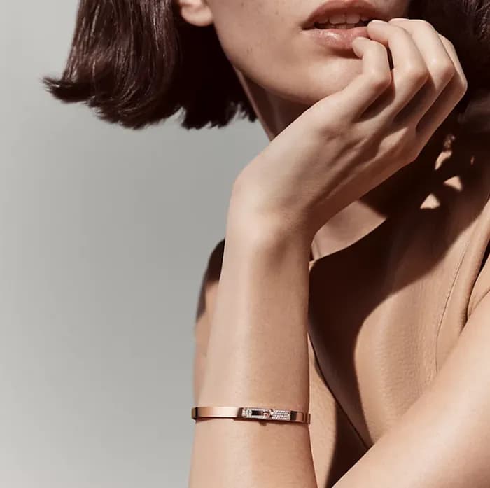 에르메스 여성 골드 팔찌 - Hermes Womens Gold Bangle- acc1603… - 1