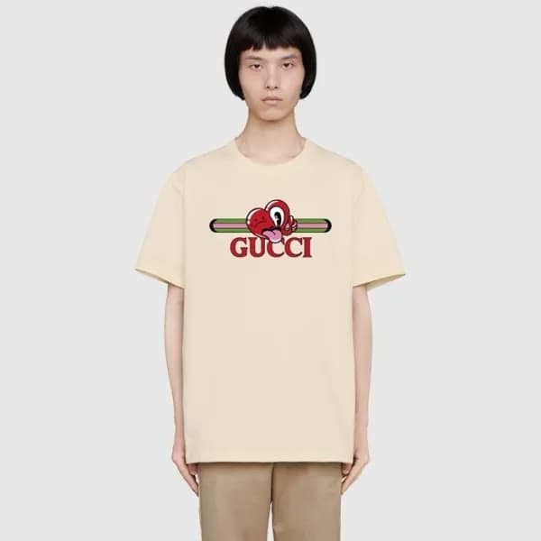 구찌 여성 라운드 반팔 티셔츠 - Gucci Womens Round Tshirts - gu… - 1