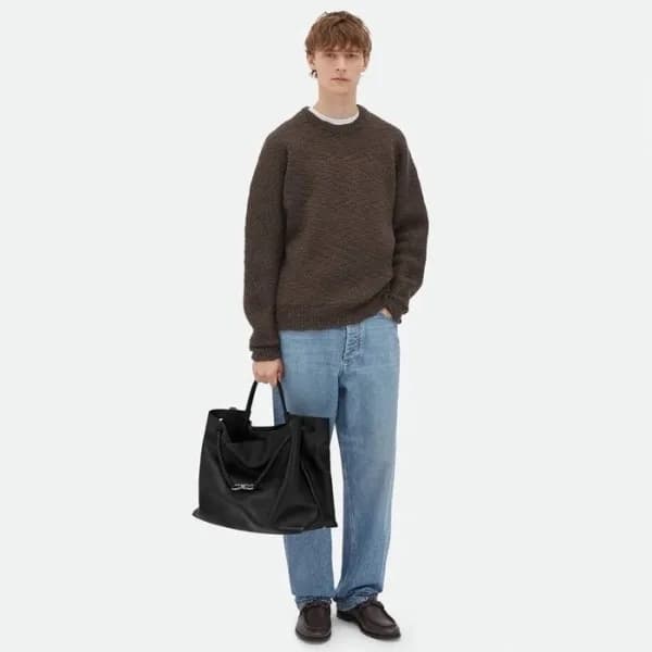 보테가베네타 남/녀 안디아모 백 - Bottega Veneta Unisex Andiamo … - 1