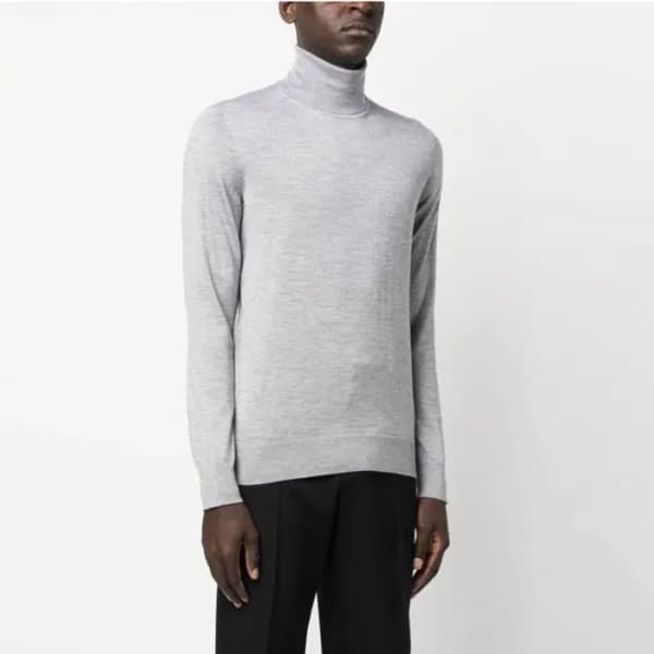 에르메네질도 제냐 남성 터틀넥 스웨터 - Ermenegildo Zegna Mens Turt… - 1