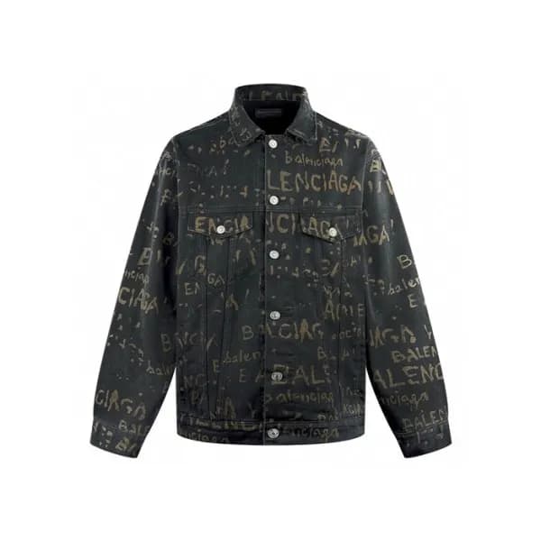 발렌시아가 남성 데님 재킷 - Balenciaga Mens Denim Jacket - ba… - 1