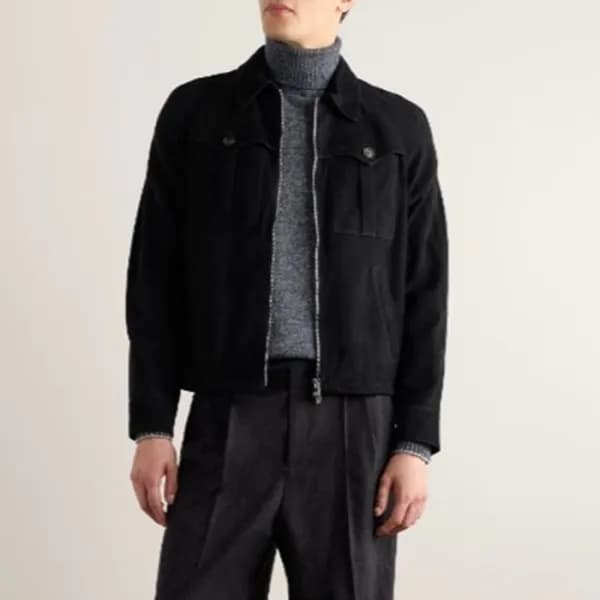 브루넬로쿠치넬리 남성 터틀넥 니트 - Brunello Cucinelli Mens Turtl… - 1