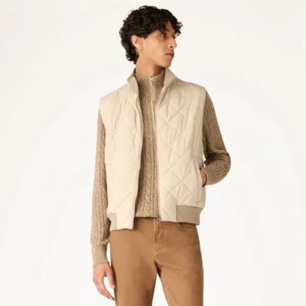 로로피아나 남성 집업 스웨터 - Loro Piana Mens Zip-up Sweater -… - 1