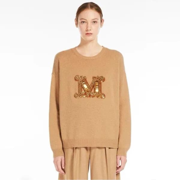 막스마라 여성 크루넥 스웨터 - Maxmara Womens Crew-neck Sweater… - 1